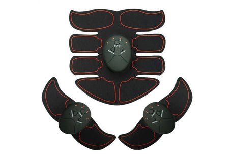 3Pcs Muscle Training ABS Stimulator Stimulator -Red
