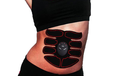3Pcs Muscle Training ABS Stimulator Stimulator -Red