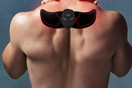3Pcs Muscle Training ABS Stimulator Stimulator -Red