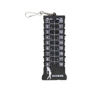 18 Hole Golf Score Counter Stroke Counter -Black