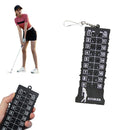 18 Hole Golf Score Counter Stroke Counter -Red
