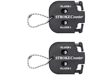 2PCS Golf Score Indicator 2 Player Stroke Counter Golf Handy Count Shot