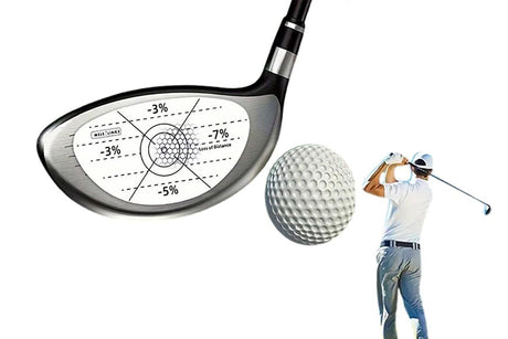 100Pcs Golf Impact Tape Set Club Impact Stickers for Woods Irons Putters