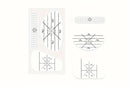 100Pcs Golf Impact Tape Set Club Impact Stickers for Woods Irons Putters