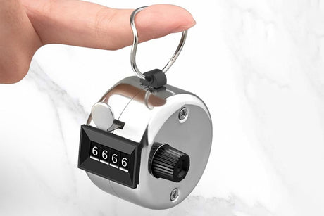 4 Digit Number Clicker Golf Hand Tally Counter