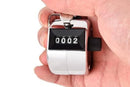 4 Digit Number Clicker Golf Hand Tally Counter