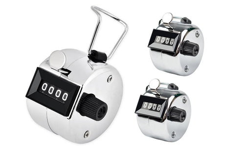 4 Digit Number Clicker Golf Hand Tally Counter