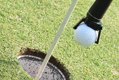 8Pcs Foldable Golf Ball Pick Up Claw Sucker Put On Putter Grip Golf Ball Pick Up Retriever Grabber Golf Accessories