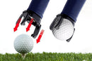 8Pcs Foldable Golf Ball Pick Up Claw Sucker Put On Putter Grip Golf Ball Pick Up Retriever Grabber Golf Accessories