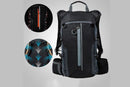 Small Daypack 10L Waterproof Bicycle Bag Backpack Ultralight Bike Water Bag for Women Men - Black