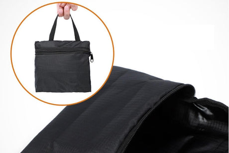 Small Daypack 10L Waterproof Bicycle Bag Backpack Ultralight Bike Water Bag for Women Men - Black