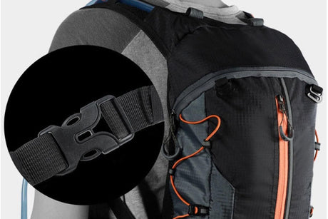 Small Daypack 10L Waterproof Bicycle Bag Backpack Ultralight Bike Water Bag for Women Men - Yellow