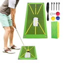 Golf Training Mat Set for Swing Detection