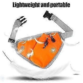 Fanny Pack Breathable Waist Bag with Water Bottle Holder Multi Pocket Running Hiking Cycling Fitness Outdoor Sports - Pink