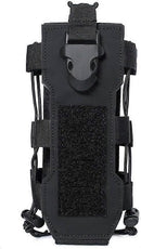 Water Bottle Holder Pouch with Molle Attachment and Buckle for Hiking - Army Green