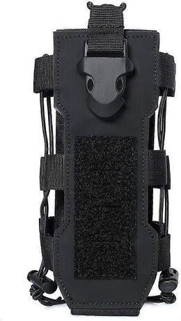 Water Bottle Holder Pouch with Molle Attachment and Buckle for Hiking - Army Green