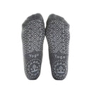 3 Pairs Cross Strap Round Toe Non-Slip Socks for Yoga Pilates and Barre
