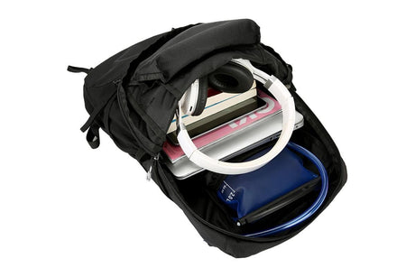 Hiking Backpack Packable Travel Day Pack Lightweight Water Resistant Hiking Daypack for Women Men -Black