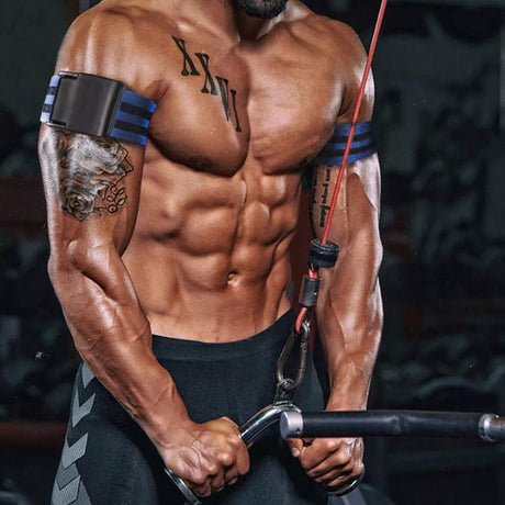 Bundle Booty Resistance Bands Blood Flow Restriction Straps for Glute and Hip Exercising Fitness Blue