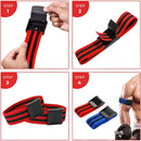 Bundle Booty Resistance Bands Blood Flow Restriction Straps for Glute and Hip Exercising Fitness Blue