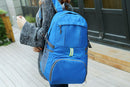 30L Ultra Lightweight Foldable Waterproof Backpack Travel Camping Hiking Outdoor Sports Bag - Blue