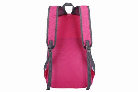 30L Ultra Lightweight Foldable Waterproof Backpack Travel Camping Hiking Outdoor Sports Bag - Purple