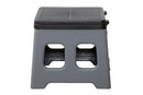 Portable Folding Toilet for Camping & Travel - Grey