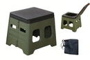 Portable Folding Toilet for Camping & Travel - Green