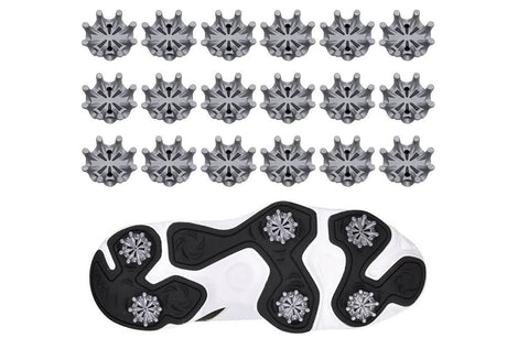 18PCS Screw Golf Shoe Spikes Set Fast Twist Studs Cleats for Lawn Cricket Shoe Players