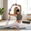 Weighted Silicone Wrist Bands Adjustable for Exercise Fitness & Strength Purple