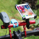 20cm Aluminum Alloy Bicycle Handlebar Extender Mount for Bike Accessories Red