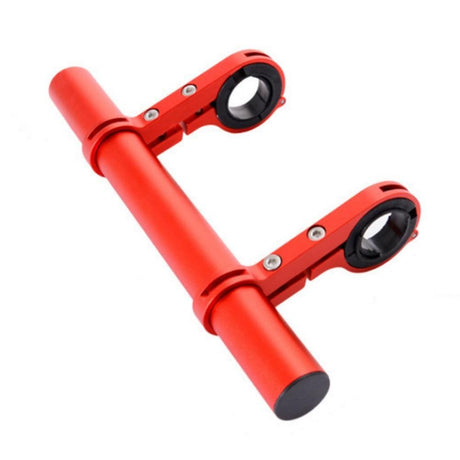 20cm Aluminum Alloy Bicycle Handlebar Extender Mount for Bike Accessories Red