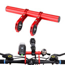 20cm Aluminum Alloy Bicycle Handlebar Extender Mount for Bike Accessories Red