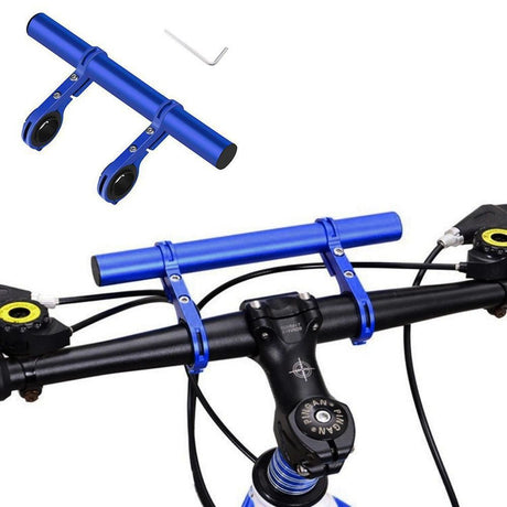 20cm Aluminum Alloy Bicycle Handlebar Extender Mount for Bike Accessories Red