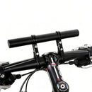 20cm Aluminum Alloy Bicycle Handlebar Extender Mount for Bike Accessories Black
