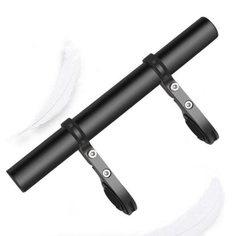 20cm Aluminum Alloy Bicycle Handlebar Extender Mount for Bike Accessories Black