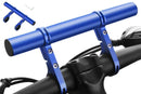 20cm Aluminum Alloy Bicycle Handlebar Extender Mount for Bike Accessories Blue