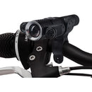 3-Head USB Rechargeable Headlight With Bracket for Night Cycling