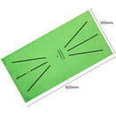 Golf Hitting Mat for Swing Detection Batting Portable Golf Pract Training Rug 24x12Inch