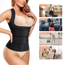 Waist Trainer Vest For Women Corset Trimmer Belt Slimming Body Shaper Tummy Control Cincher - XL