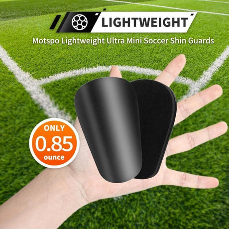 2-pack of mini soccer shin guards. Soccer protective gear - 10x6cm