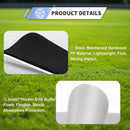 2-pack of mini soccer shin guards. Soccer protective gear - 10x6cm