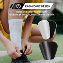 2-pack of mini soccer shin guards. Soccer protective gear - 10x6cm