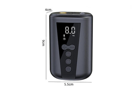 Electric Ball Pump with LCD Display Preset Pressure for Basketball Soccer