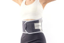 Adjustable Lumbar Support Belt Lower Back Brace With Lumbar Pad Waist Belt - L