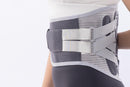 Adjustable Lumbar Support Belt Lower Back Brace With Lumbar Pad Waist Belt - L
