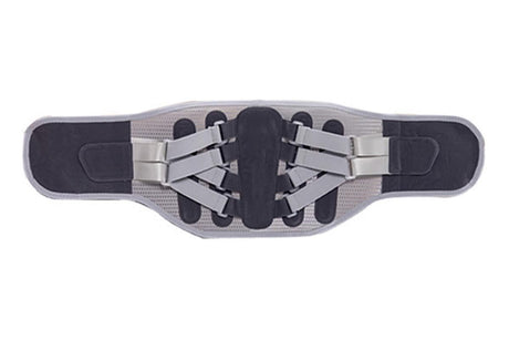 Adjustable Lumbar Support Belt Lower Back Brace With Lumbar Pad Waist Belt - L