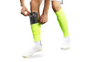 Protective Gear Soccer Shin Guards For Kids Adults Breathable Shin Guard Sleeves-Black