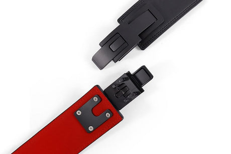 Professional Powerlifting Belt for Squat Deadlift-Red S