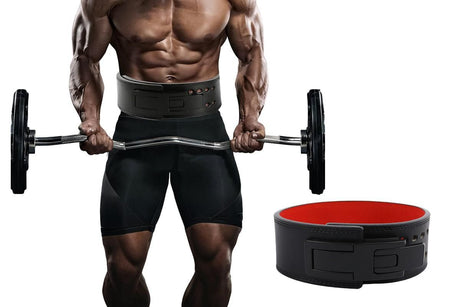 Professional Powerlifting Belt for Squat Deadlift-Red S